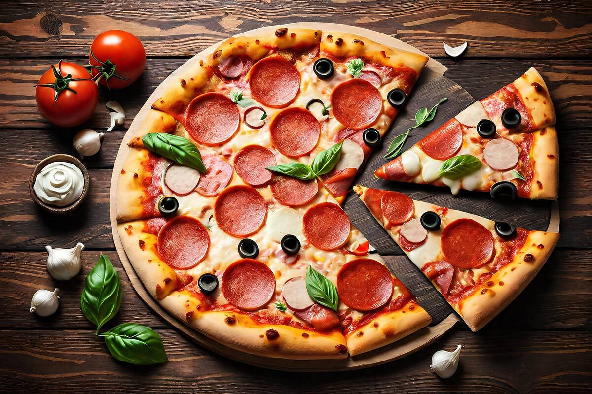 Specialty crust pizza